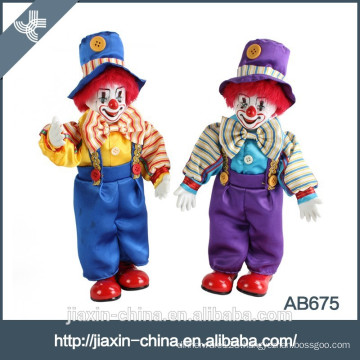 Decoration porcelain clowns